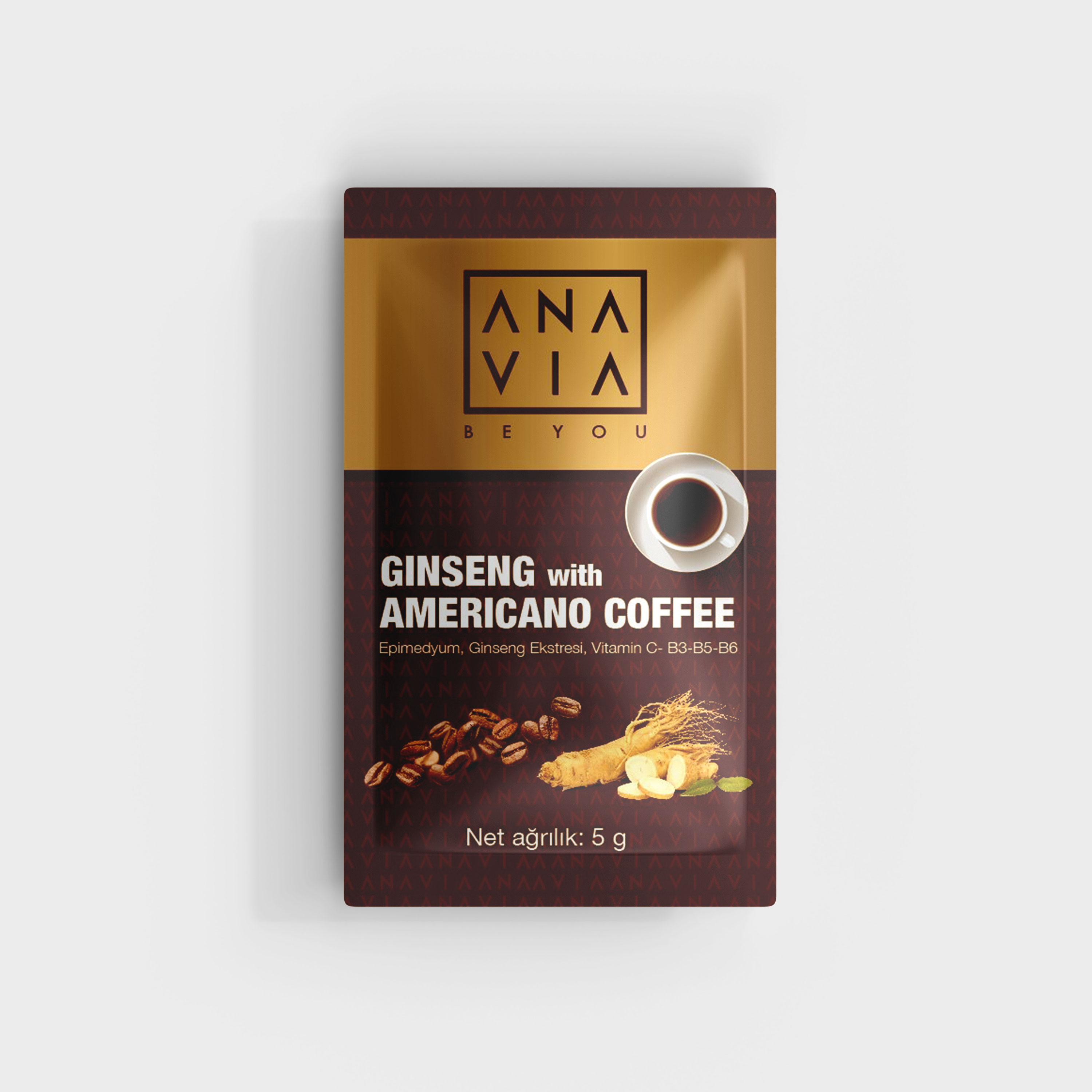 GINSENG with AMERİCANO COFFEE
