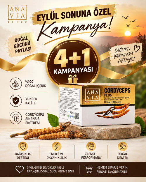 CORDYCEPS SİNENSİS EYLÜL SONUNA ÖZEL 4+1