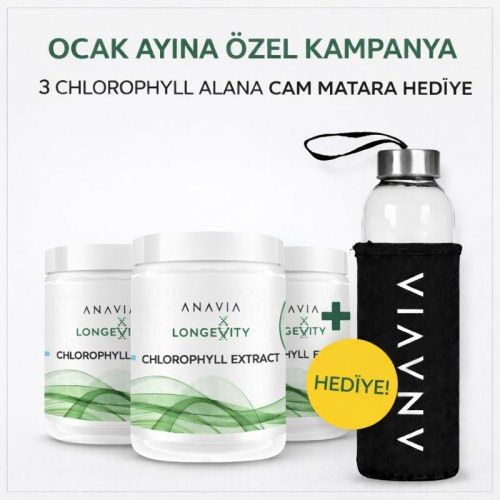 ANAVIA LONGEVİTY CHLOROPHYLL OCAK AYI KAMPANYASI
