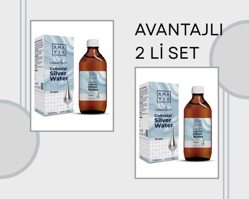 COLLOİDAL SİLVER WATER  2Lİ  SET