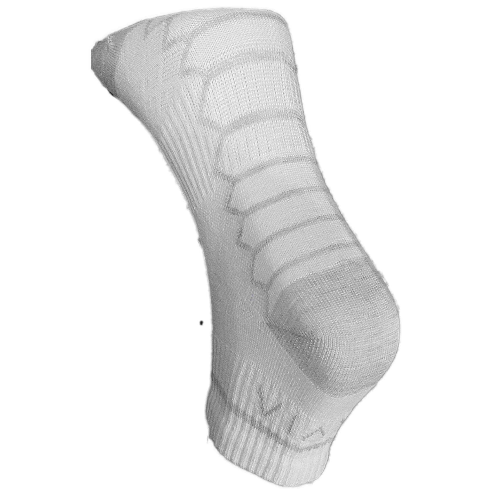 SİLVER COLLAGEN SOCK- MEN WHITE