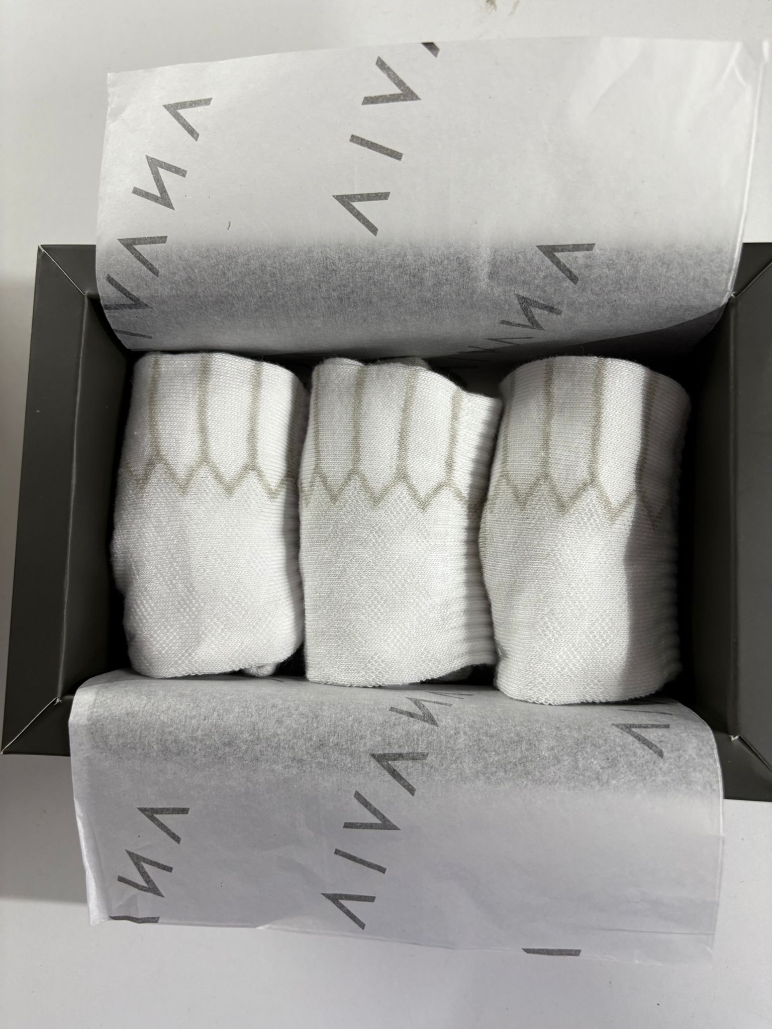 SİLVER COLLAGEN SOCK - WOMAN WHITE